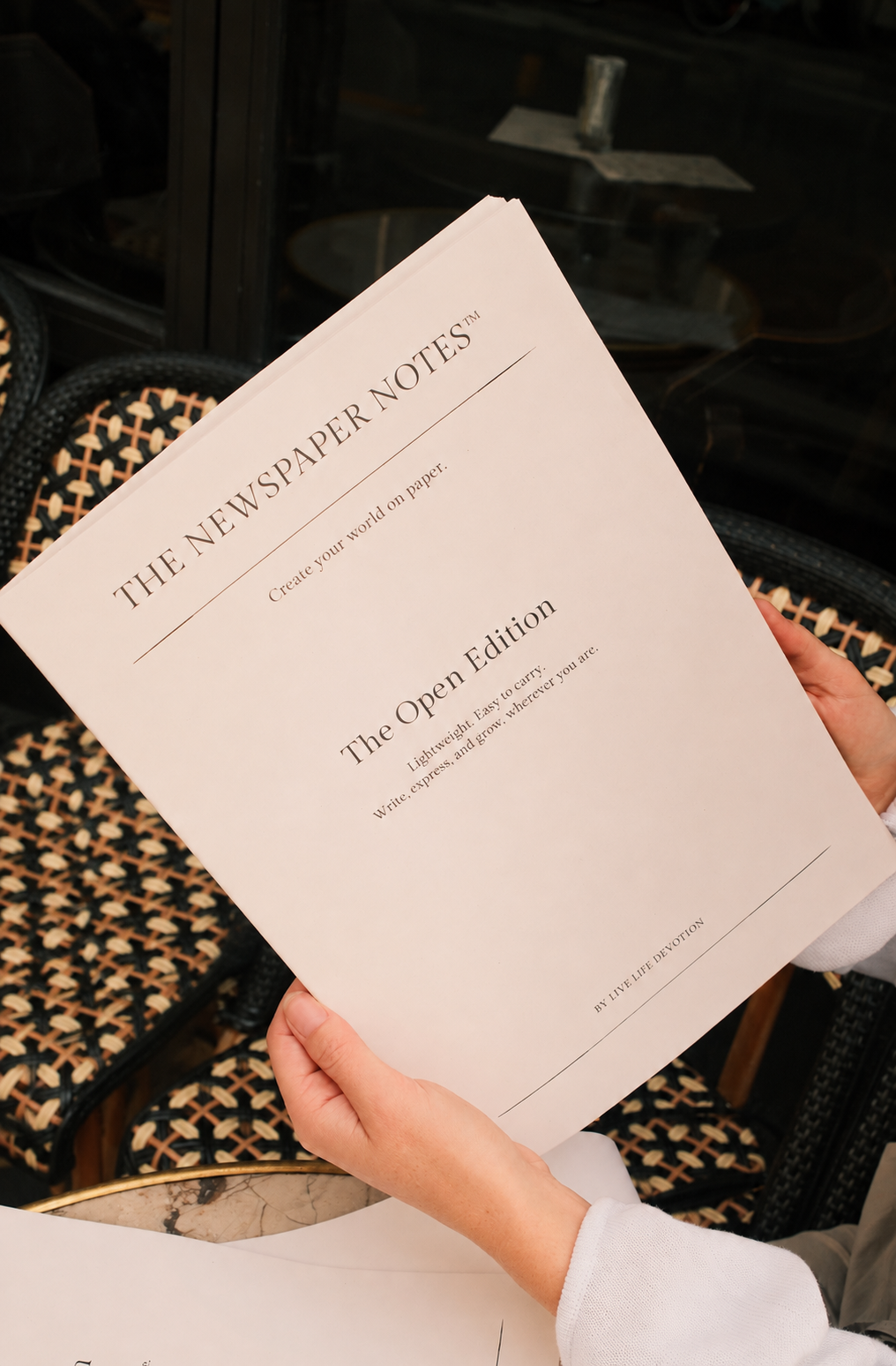 THE NEWSPAPER NOTES™ — The Open Edition