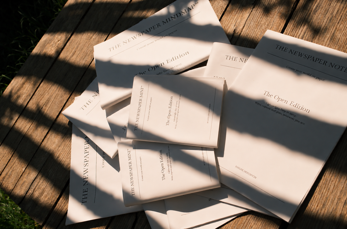 THE NEWSPAPER™ BUNDLE — Mindmap, Notes & Mini